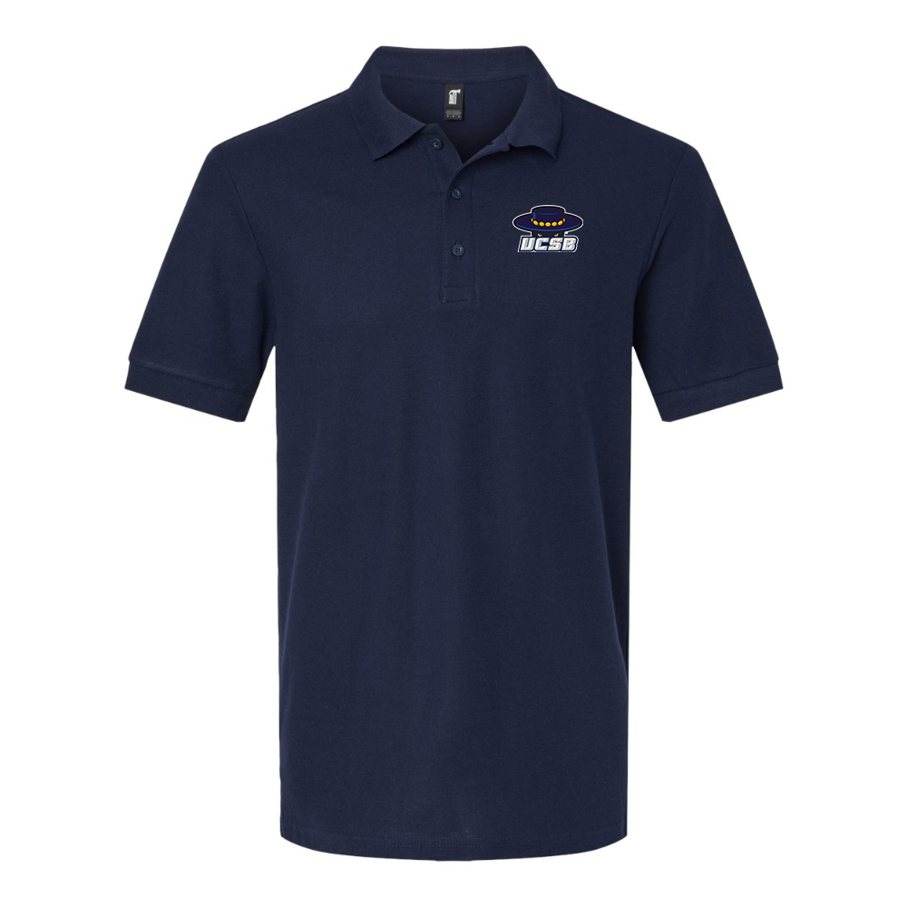 Men's UCSB Gauchos Gildan Hammer Pique Polo
